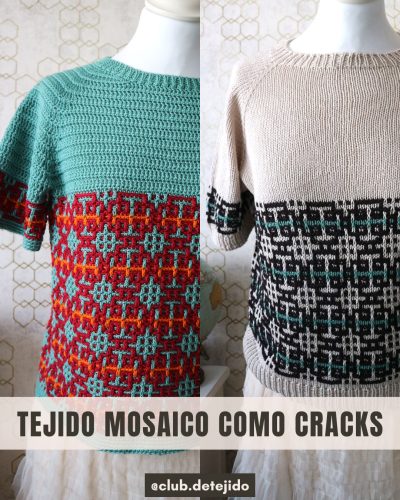 tejido mosaico mosaic knitting crochet